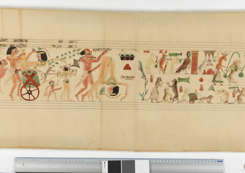 Copie du papyrus érotique Turin Cat. 55001, image 5/9
