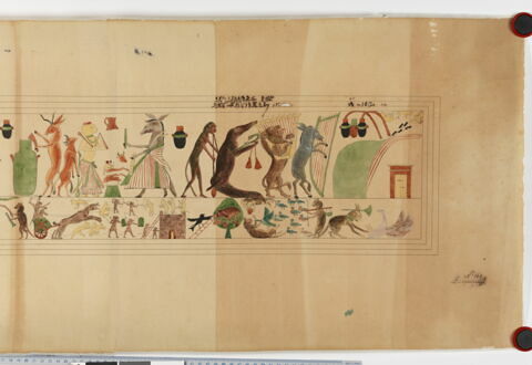 Copie du papyrus érotique Turin Cat. 55001, image 7/9