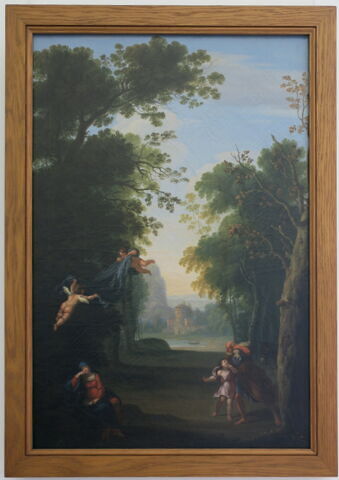 Paysage avec le Repos de la Sainte Famille pendant la Fuite en Egypte, image 2/2