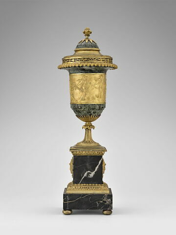 Vase Brûle parfum (ou cassolette) style empire, image 2/2