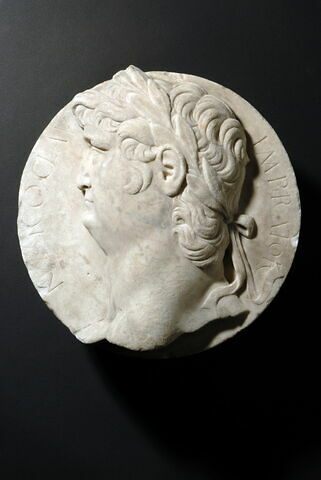 Néron lauré à gauche (Nero Clau Imperator), image 1/2