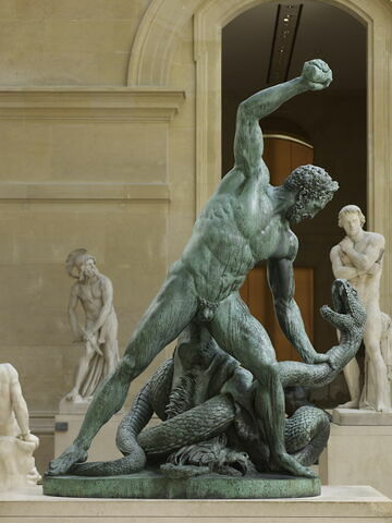 Hercule combattant Acheloüs métamorphosé en serpent, image 7/15