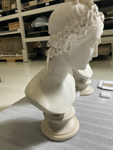 Jeune fille couronnée de fleurs, image 2/4