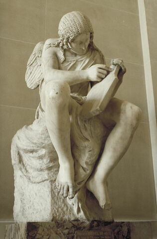 Ange rappelant sur une tablette la mémoire du roi François II, image 5/7