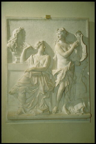 La Poésie et la Musique célébrant la gloire du roi Louis XIV, image 7/8