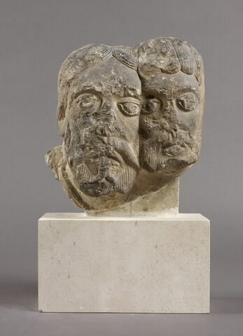 Deux têtes d'apôtres accolées, image 5/15