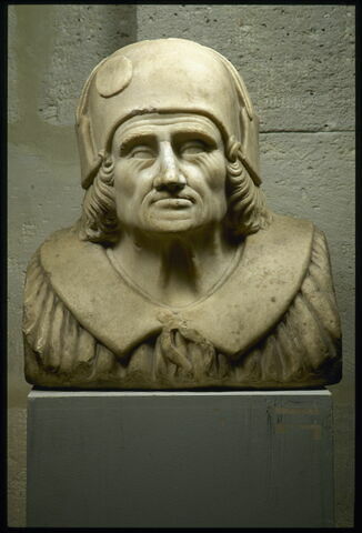 Buste d'homme, dit Frédéric III, empereur d'Allemagne (1452-1493)