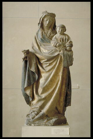 La Vierge et l'Enfant tenant un phylactère, image 8/12