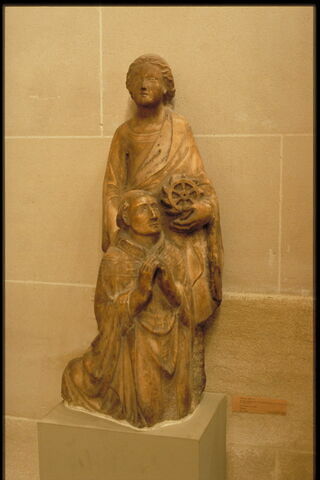 Sainte Catherine d'Alexandrie et un clerc en donateur, image 3/3