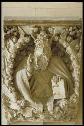 Le Père éternel bénissant entouré d'une gloire d'anges, image 3/6