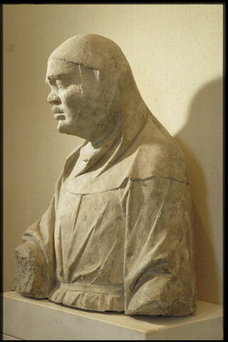 Buste d'homme encapuchonné (bourreau de la flagellation du Christ ?), image 3/10