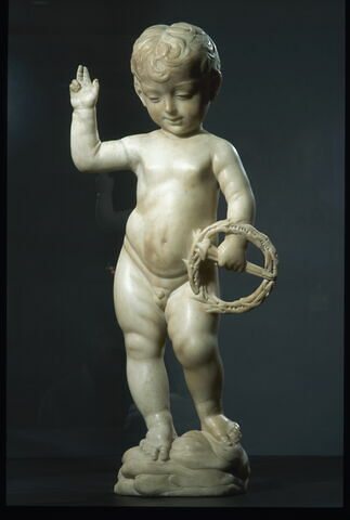 L'Enfant Jésus bénissant et tenant la couronne et les clous, image 14/18