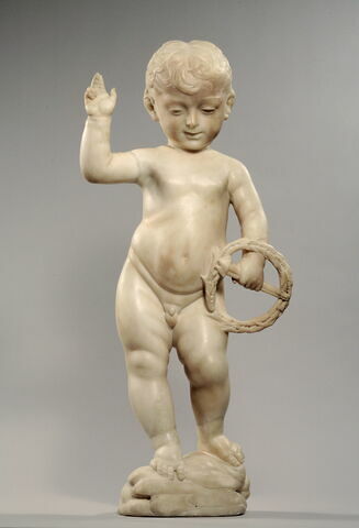 L'Enfant Jésus bénissant et tenant la couronne et les clous, image 13/18