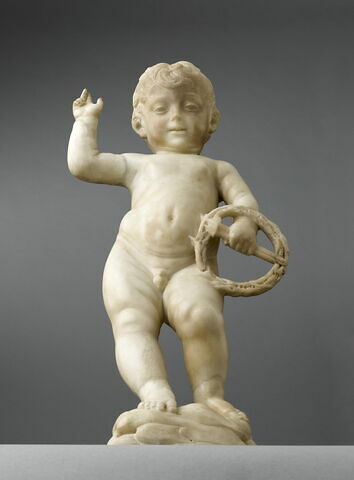 L'Enfant Jésus bénissant et tenant la couronne et les clous, image 9/18