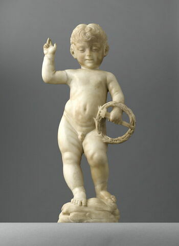 L'Enfant Jésus bénissant et tenant la couronne et les clous, image 2/18