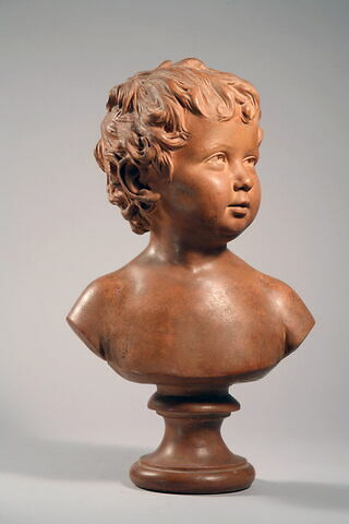 Anne Ange Houdon à l'âge de quinze mois (1788 1843) fille du sculpteur, image 1/8