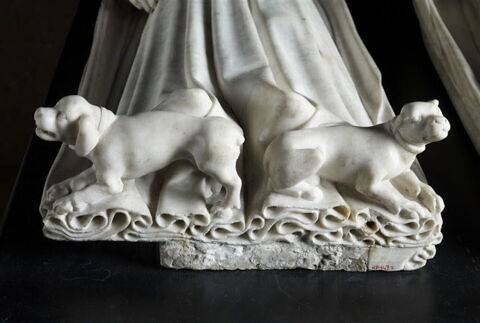 Jeanne d'Évreux, reine de France tenant un sac contenant ses entrailles (+ 1371), image 4/13