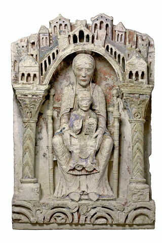L'Annonciation, la Vierge en Majesté, le Baptême du Christ, image 13/57