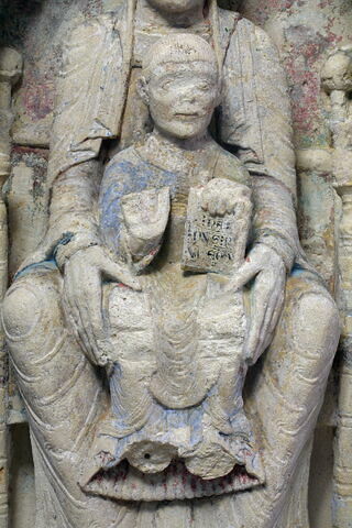 L'Annonciation, la Vierge en Majesté, le Baptême du Christ, image 18/57