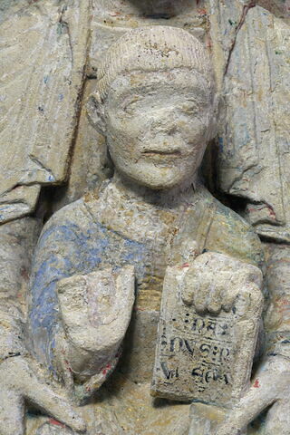 L'Annonciation, la Vierge en Majesté, le Baptême du Christ, image 19/57