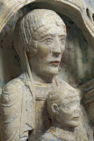 L'Annonciation, la Vierge en Majesté, le Baptême du Christ, image 25/57