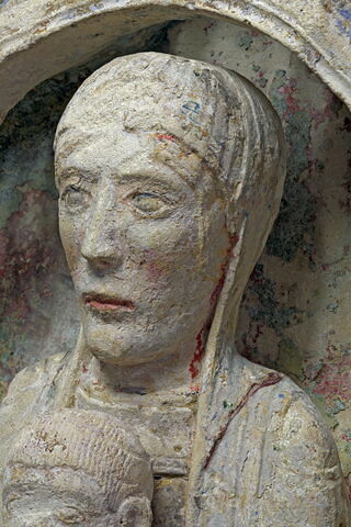 L'Annonciation, la Vierge en Majesté, le Baptême du Christ, image 27/57