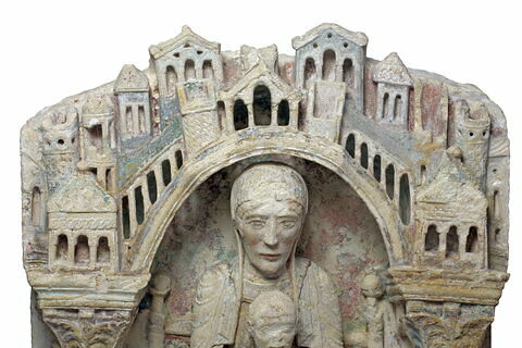 L'Annonciation, la Vierge en Majesté, le Baptême du Christ, image 29/57