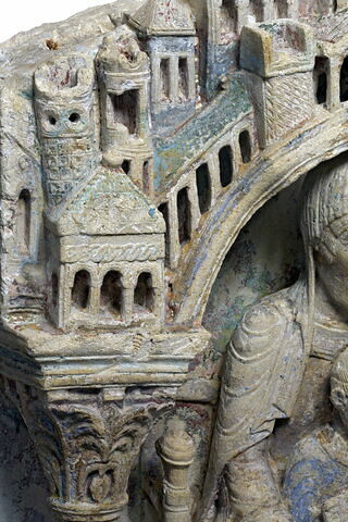 L'Annonciation, la Vierge en Majesté, le Baptême du Christ, image 30/57