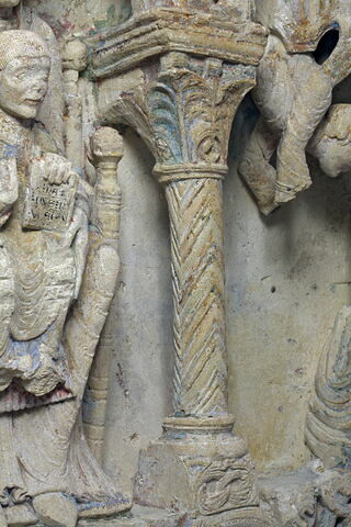 L'Annonciation, la Vierge en Majesté, le Baptême du Christ, image 31/57
