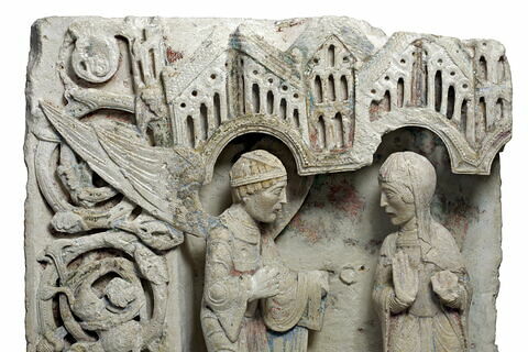 L'Annonciation, la Vierge en Majesté, le Baptême du Christ, image 10/57