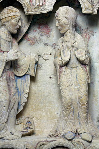 L'Annonciation, la Vierge en Majesté, le Baptême du Christ, image 32/57