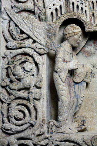 L'Annonciation, la Vierge en Majesté, le Baptême du Christ, image 33/57