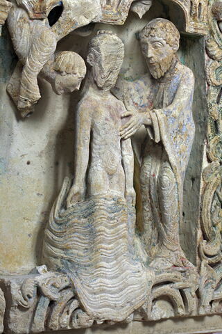 L'Annonciation, la Vierge en Majesté, le Baptême du Christ, image 44/57