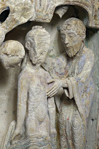 L'Annonciation, la Vierge en Majesté, le Baptême du Christ, image 45/57