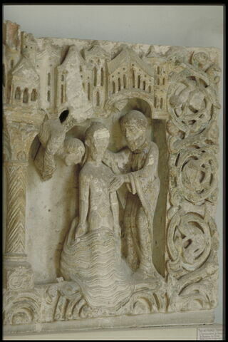 L'Annonciation, la Vierge en Majesté, le Baptême du Christ, image 56/57