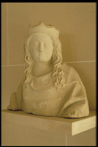 Buste d'une sainte couronnée, image 6/7