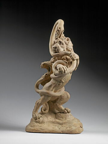 Combat entre un lion et un serpent, image 10/19