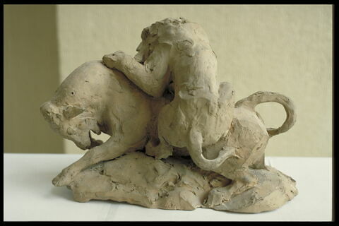 Taureau terrassé par un lion, image 18/18