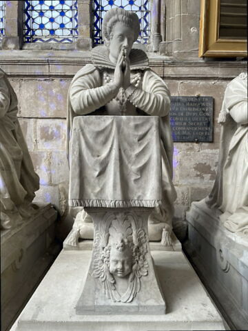 Prie-dieu aux armes de Nicolas IV de Neufville, marquis de Villeroy, image 2/3