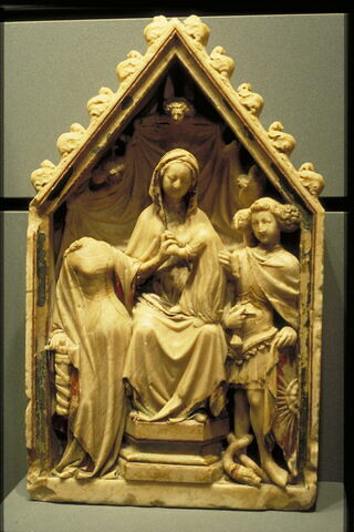 Le Mariage mystique de sainte Catherine en présence de saint Michel, image 1/1