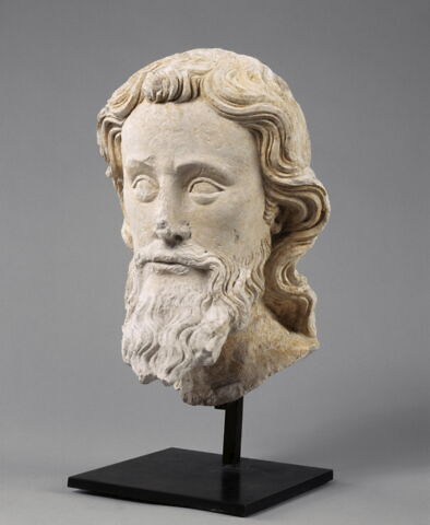 Tête d'apôtre barbu, image 3/7