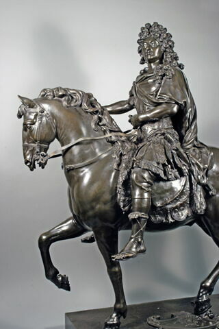 Louis XIV statue équestre d'après Celle de Girardon, image 2/10
