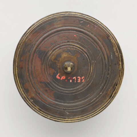 Matrice du sceau de l'ordre du Saint-Esprit : Henri III recevant des chevaliers de l'ordre du Saint-Esprit, image 2/2