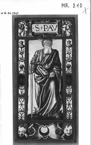 Plaque des Feuillantines : Saint Paul sous les traits de Galiot de Genouillac, image 8/8