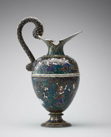 Aiguière : Le Départ d'Abigaïl, femme de Nabal