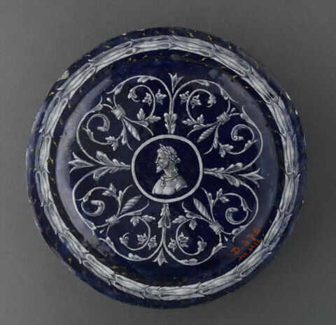 Assiette : La Tentation d'Adam et Eve, image 2/2