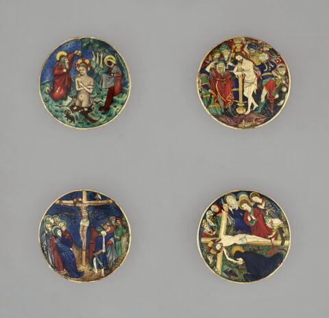 Médaillon : le Baptême du Christ, image 2/3