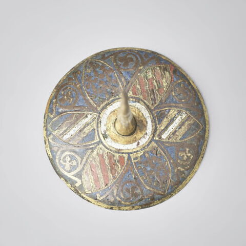 Chandelier de voyage aux armes de France, Champagne et Turenne, image 3/6