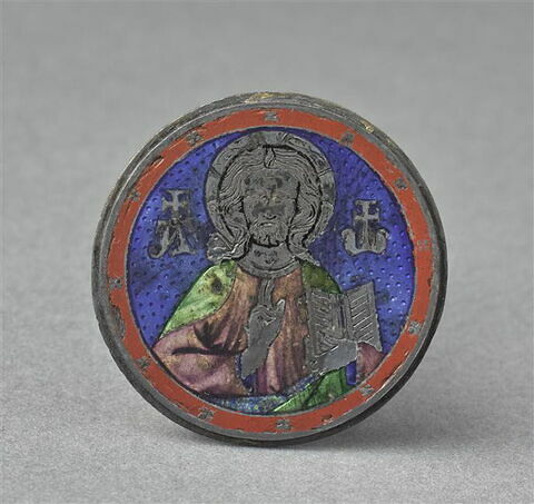 Médaillon : Christ bénissant