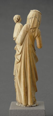 Groupe : Vierge à l'Enfant debout, image 3/4